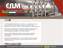Tablet Screenshot of ebm-group.com